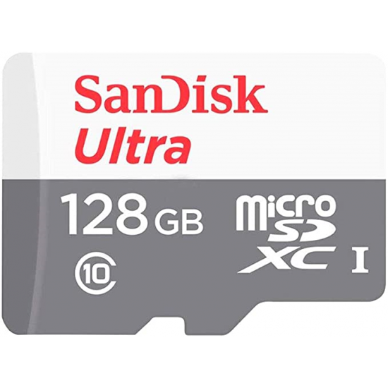 SANDISK  Micro SD Ultra CL10/100 MB/s 128GB