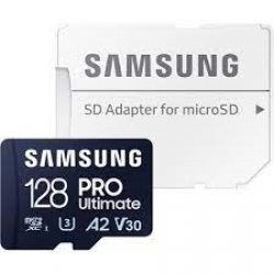 SAMSUNG PRO Ultimate MicroSD memory card with adapter 128GB
