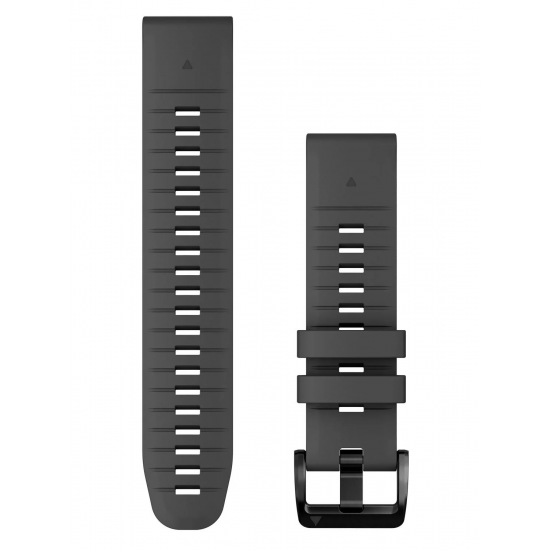 GARMIN siksna pulkstenim Quickfit 26mm Silicone graphite