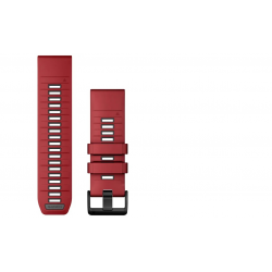 GARMIN siksna pulkstenim Quickfit 26mm Silicone red/graphite
