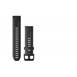 GARMIN siksna pulkstenim Quickfit 20mm Silicone Fenix 7S black