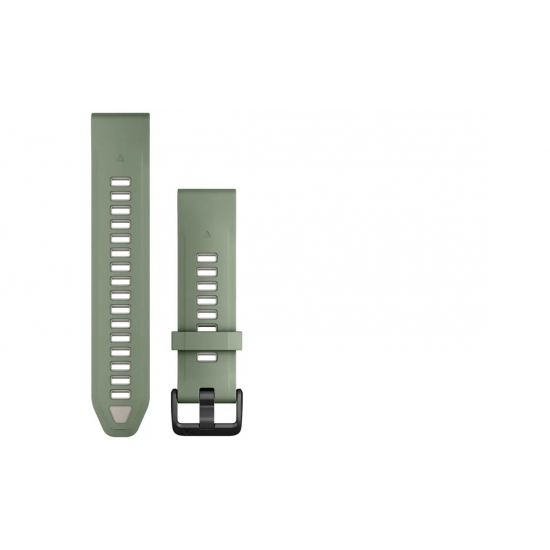 GARMIN siksna pulkstenim Quickfit 20mm Silicone light green/grey