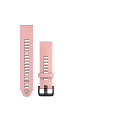 GARMIN siksna pulkstenim Quickfit 20mm Silicone pink/grey