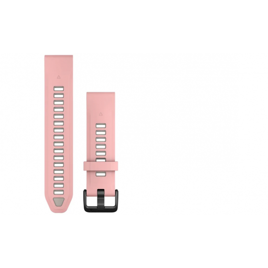 GARMIN siksna pulkstenim Quickfit 20mm Silicone pink/grey