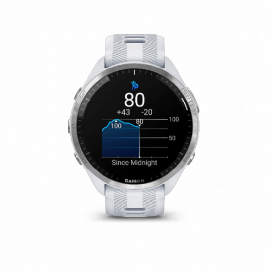 GARMIN pulkstenis Forerunner 965 GPS EMEA whitestone