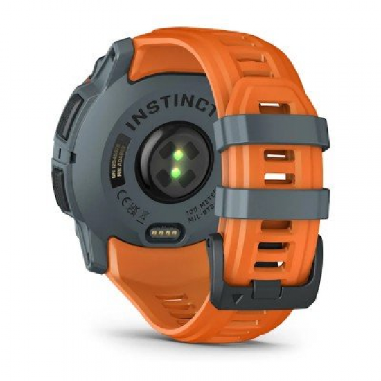 GARMIN pulkstenis Instinct 3 Solar 50mm twilight blue/orange
