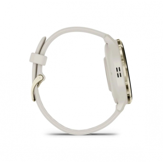 GARMIN pulkstenis Venu 3S GPS WiFi 41mm ivory grey/soft gold