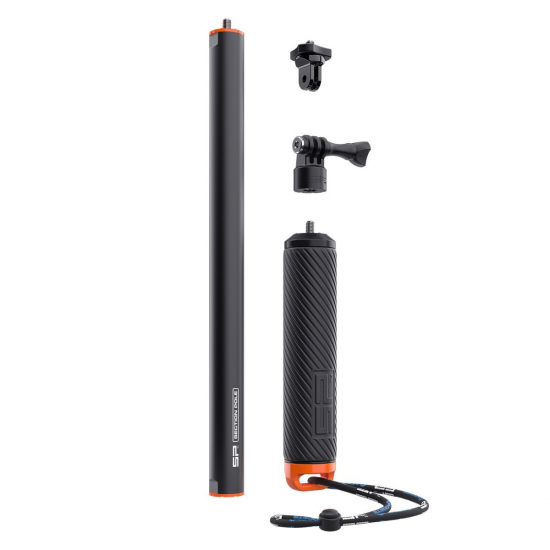 SP nūja Section Pole Set saliekama black/orange